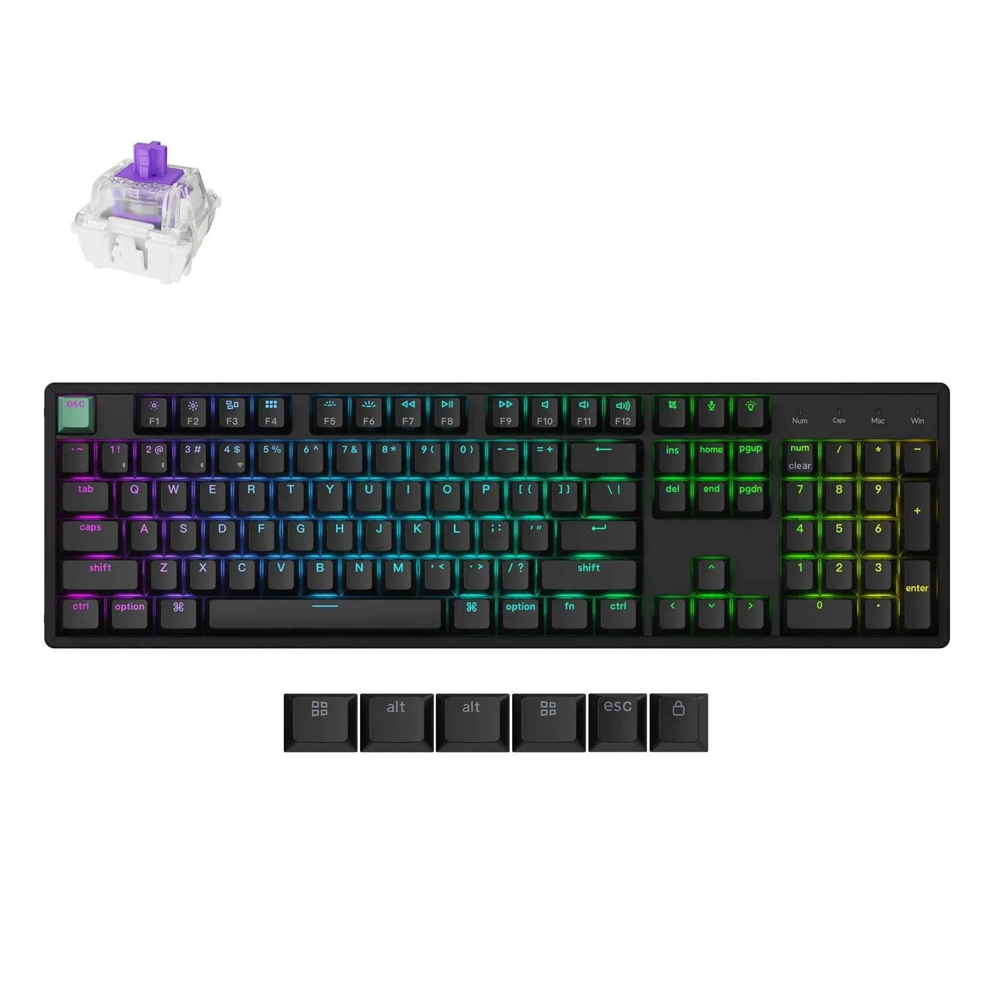 Keychron K10 HE — Magnetic Switch Wireless Mechanical Keyboard