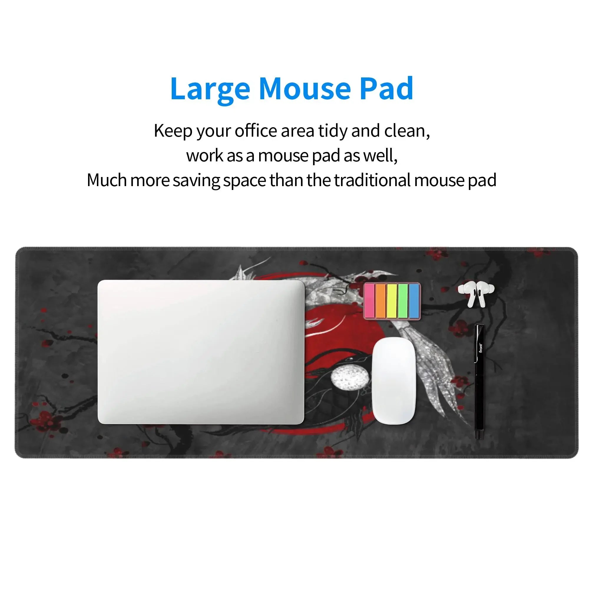 HD Printing Kawaii Anime Panda Mouse Pad Large Computer Office PC Game Table Mats XXL Gaming Keyboard Pad Cute Animals Desk Pads