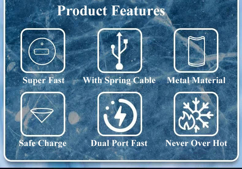 EDEBA Metal USB Car Charger with Type C Cable 12V Super Fast Charging Vehicle Adapter 2 in 1 for iPhone Samsung Huawei VIVO OPPO