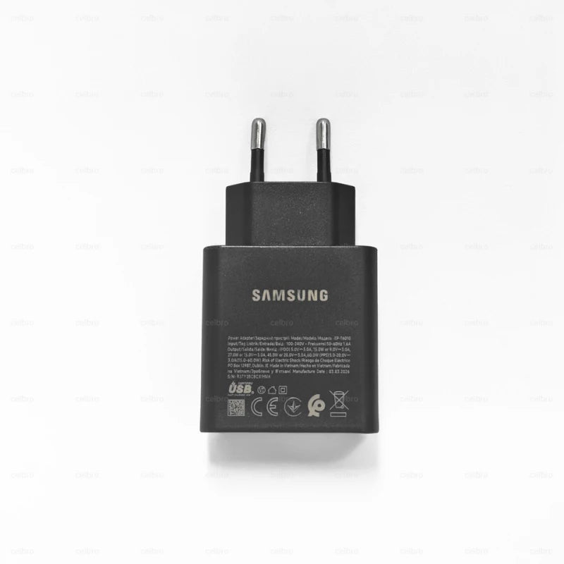 Samsung S26 Ultra original 60W Charger PD Type C Adapter EU Plug Fast Charge Samsung S25+ S25 S24 S23 S22 Ultra A57 Tab S10 S9