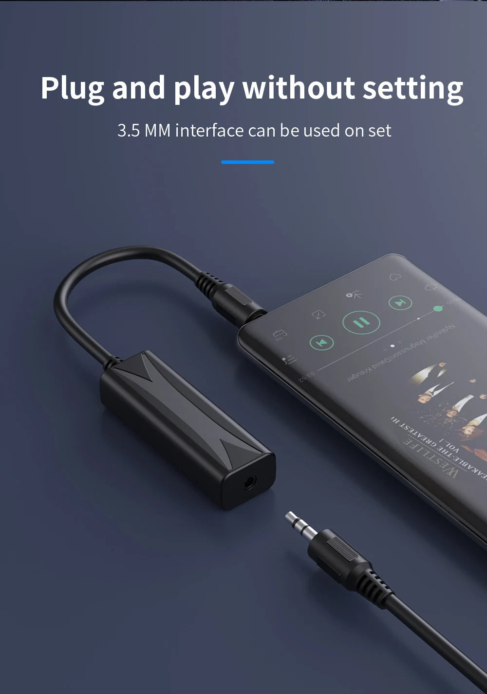 3.5mm AUX Audio Anti-interference Ground Loop Noise Filter Lsolator Eliminate Cancelling For Home Stereo Car Audio System