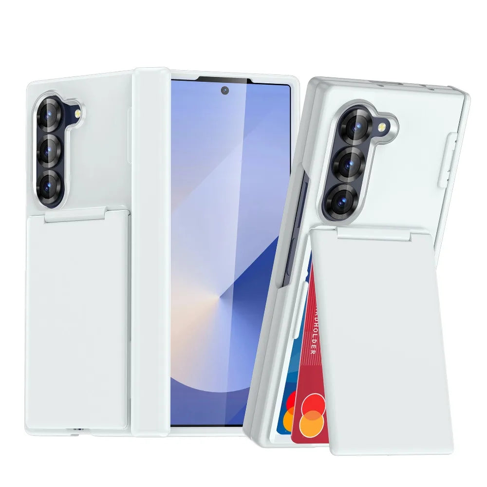 Dopamine Candy Color Matte Phone Case for Samsung Galaxy Z Flip 7 FE 6 5 Flip 4 3 5G Hinge Protective Hard Back Cover