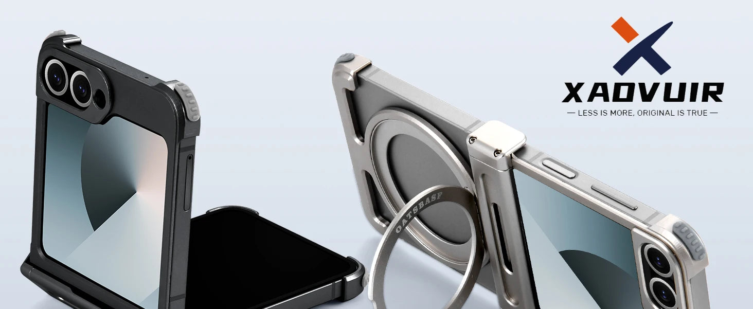 Eary for Samsung Galaxy Z Flip 7 6 Case for MagSafe 360°Rotatable Magnetic Kickstand Ultra-Thin Shockproof Protective 7 6 Cover