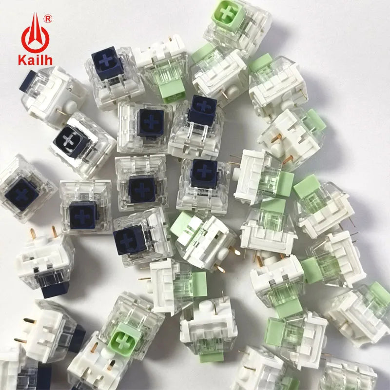 kailh box Jade box Navy Switch kailh  Clicky Tactile Switches Mechanical keyboard Gaming Switch Heavy pressure hands  Jade Navy