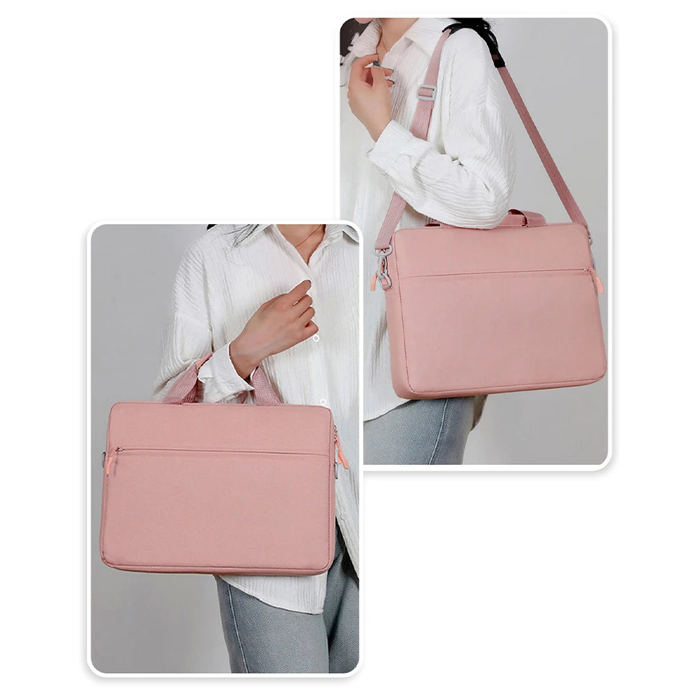 Laptop Sleeve Bag 14 15.6 Inch Notebook Case For Macbook Air Pro Tablet Waterproof Portable Travel Carrying Bag Computer Handbag