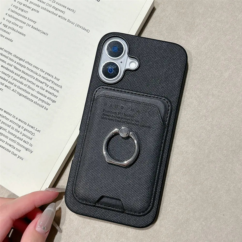 For Samsung Galaxy S26 Ultra S25 S24 S23 S22 S21 Plus 5G Luxury Case 2IN1 Leather Card Coque Samsung S25 Edge 24 FE Magnet Funda