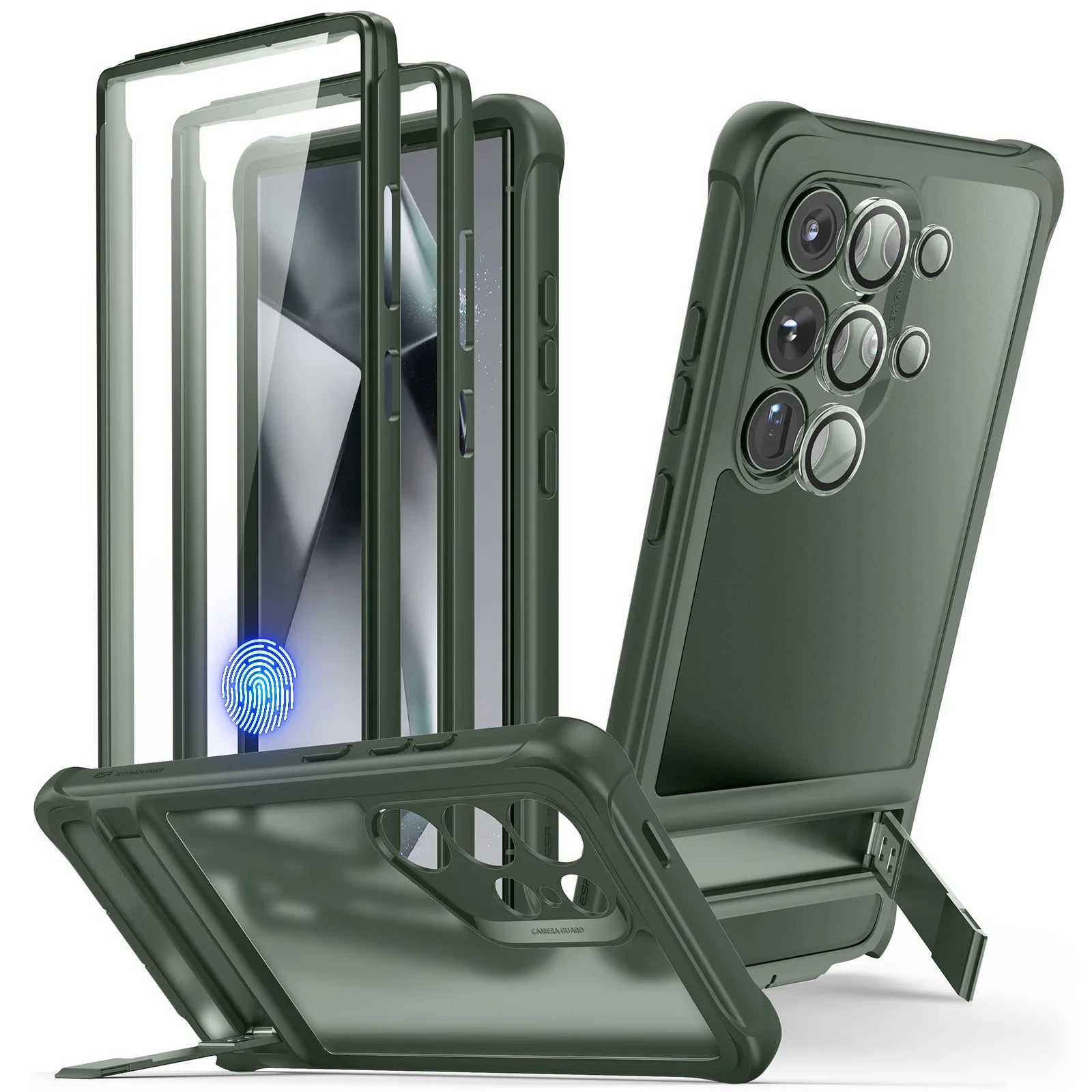 ESR for Samsung Galaxy S24 Ultra Armor Series Case Full Body Protection Front Cover with Screen Protector