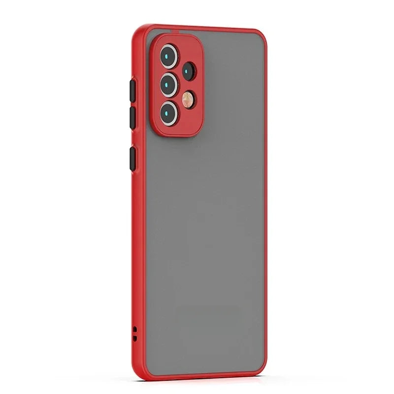 Luxury Original Case For Samsung Galaxy A17 A 17 A07 A 07 A56 A36 A26 A16 A06 4G 5G Armor Shockproof Cover Cases Funda Coques