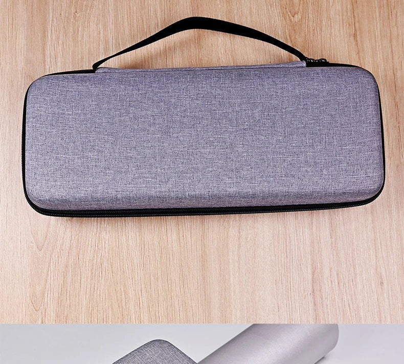 Dustproof Water-Resistant Mechanical Keyboard Case Storage Bag - EVA Hard Shell Fits 61/68/75%/TKL/98%/Full-Size Keyboards