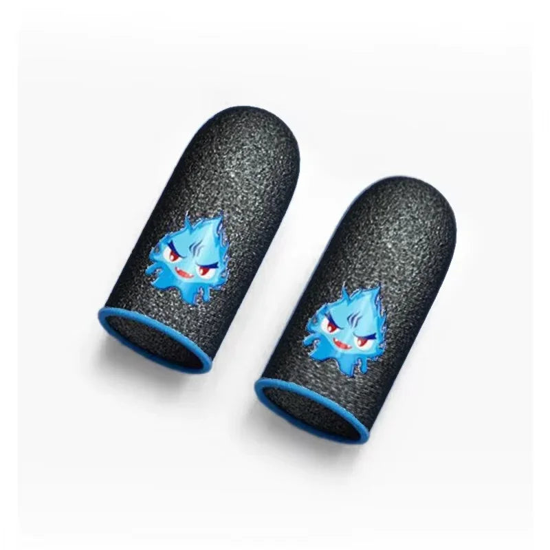 Breathable Touch Screen Finger Sleeves 1Pair | Anti-Sweat Mobile Gaming Thumb Gloves for PUBG Free Fire COD