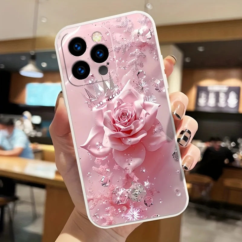 Cute and stylish cartoon phone case, compatible with multiple iPhone17 16 15 14 13 12 11Pro Max Plus