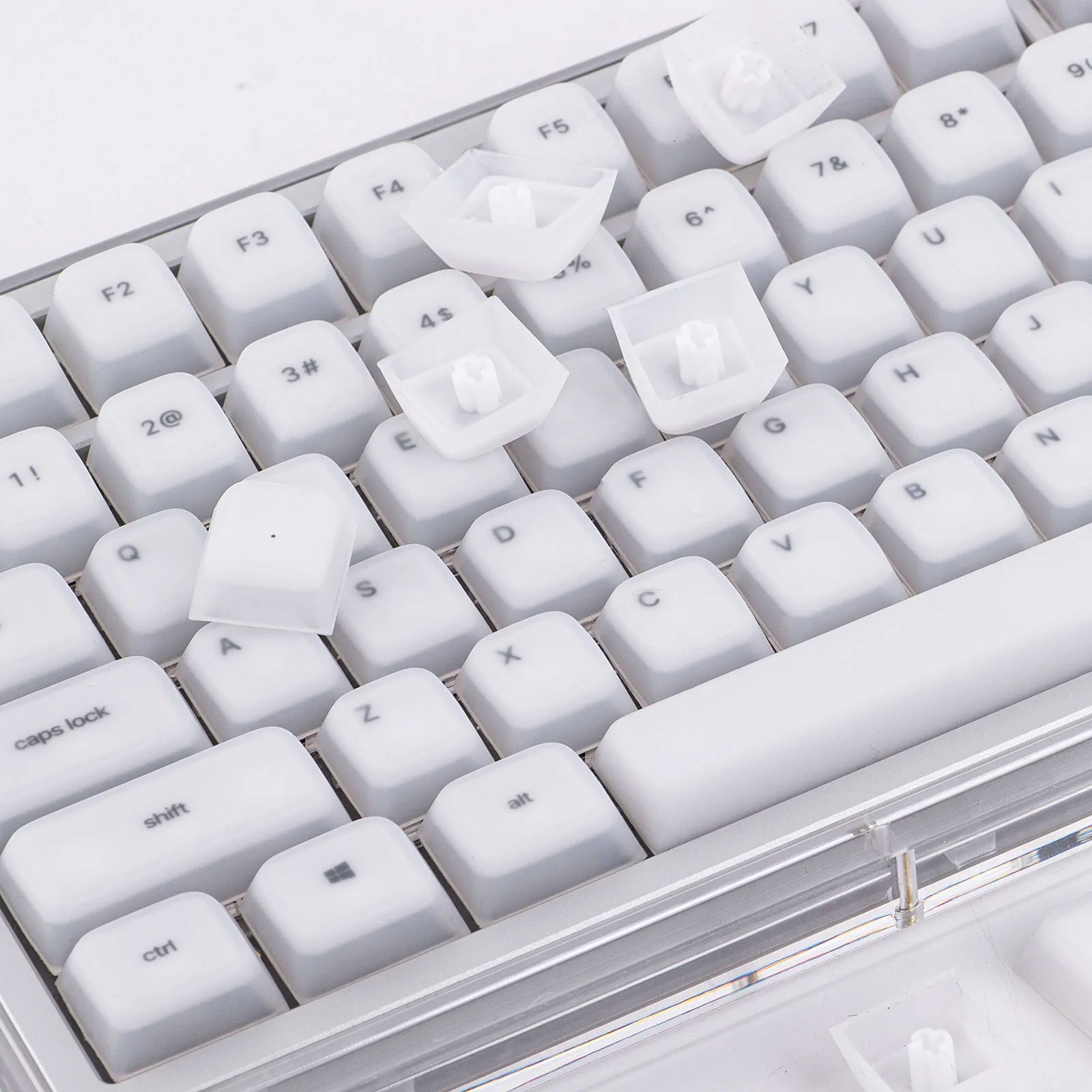EPOMAKER AegisSil Keycap Set 113 Cherry Profile Silicone Material Keys for Cherry MX/Kailh/Outemu/Gateron Mechanical Keyboard