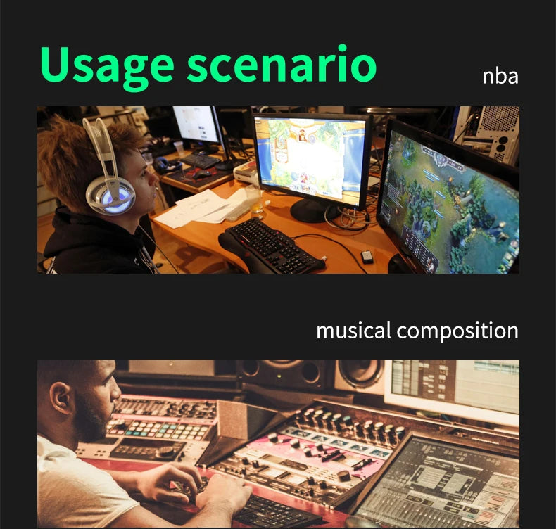USB Microphone Play Gaming Mic for PC Mac PS4/5 Podcast Microphone with RGB Mute Monitor Noise Reduction for Recording Streaming