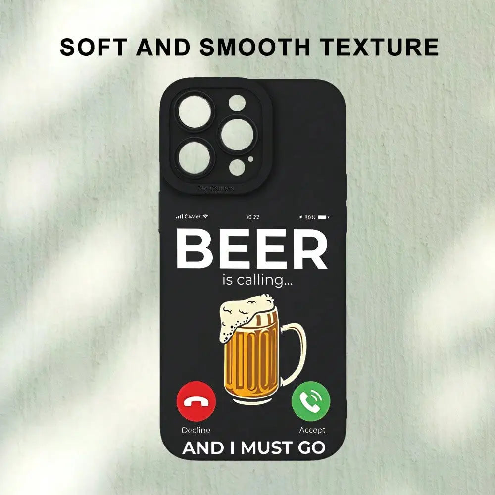 Phone Case: Fashionable And Beer Pattern Premium Soft Protective Phone Case For IPhone 7/8/X/XS/XR/11/12/13/14/15/16 Plus Pro Ma