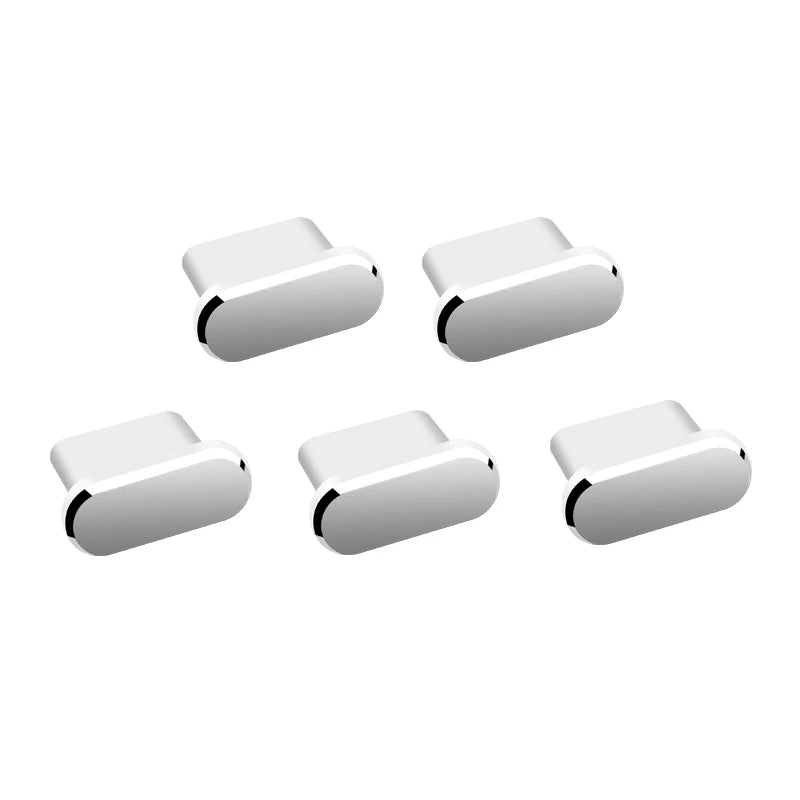 1-5Pcs Metal USB Type C Dust Plug for iPhone 17 Pro Max Air 17PM Mobile Phone Type-C Charging Port Protector Cover Cap Stopper