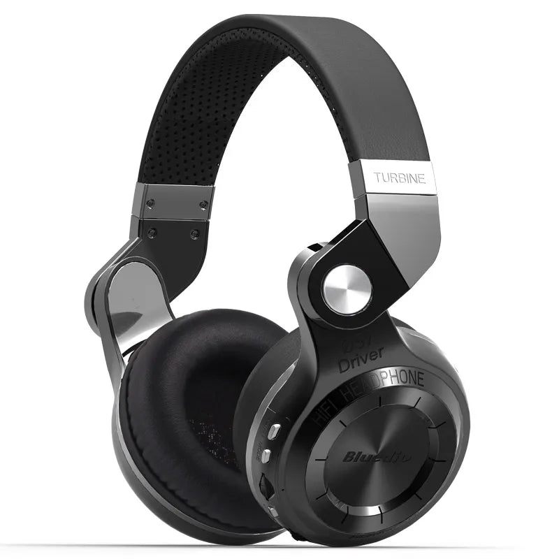 Bluedio T2+ Bluetooth Headphone Wireless Headset Foldable Sports Earphone Bluetooth 5.4 HIFI Sound 57mm Strong Bass SD Card Slot