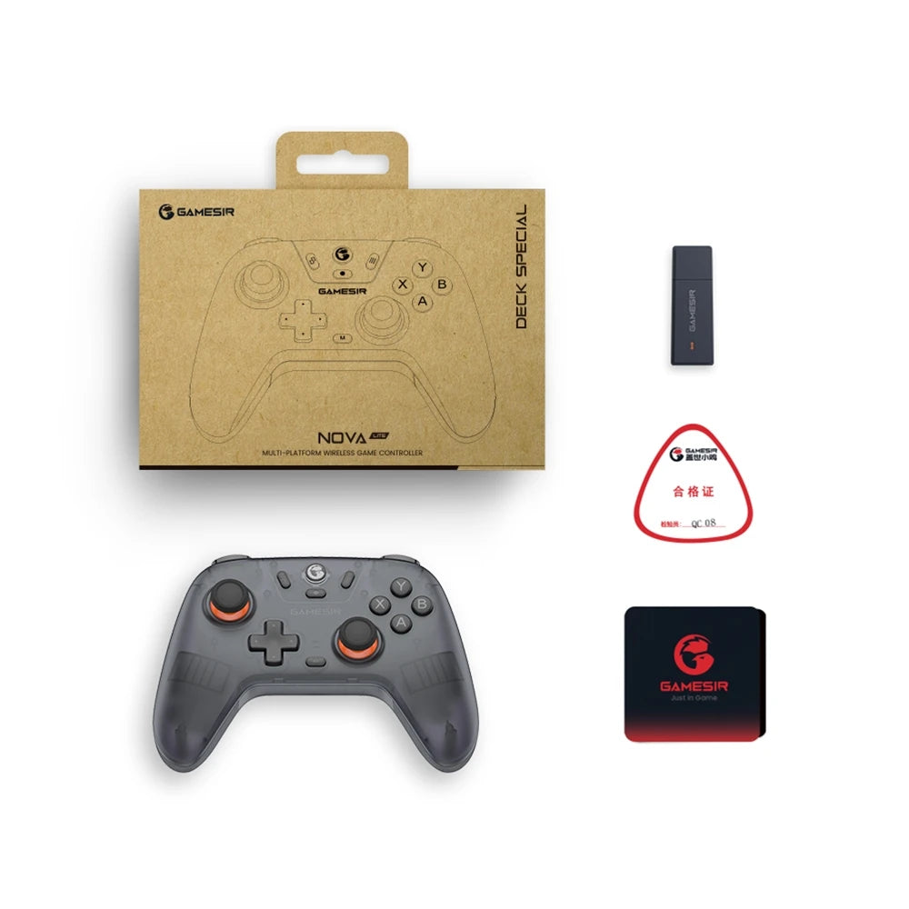 GameSir Nova Lite Wireless Bluetooth Switch Controller Hall Effect Joystick for Nintendo Switch iPhone Android Phone Gamepad