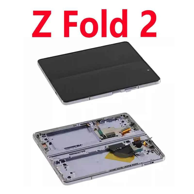 Original LCD Inner Screen For Samsung Z Fold2 5G Z Fold 2 5G SM-F916B, SM-F916U lcd Display Touch Screen Replacement