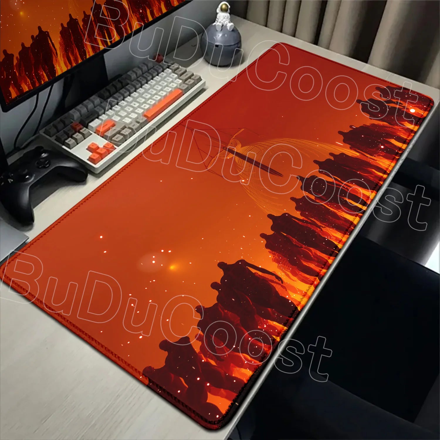 New Mousepad Anime Attack on Titan Mouse Pad Gaming Accessories PC Keyboard Large Rubber Non-slip Desk Mat Computer Table Carpet