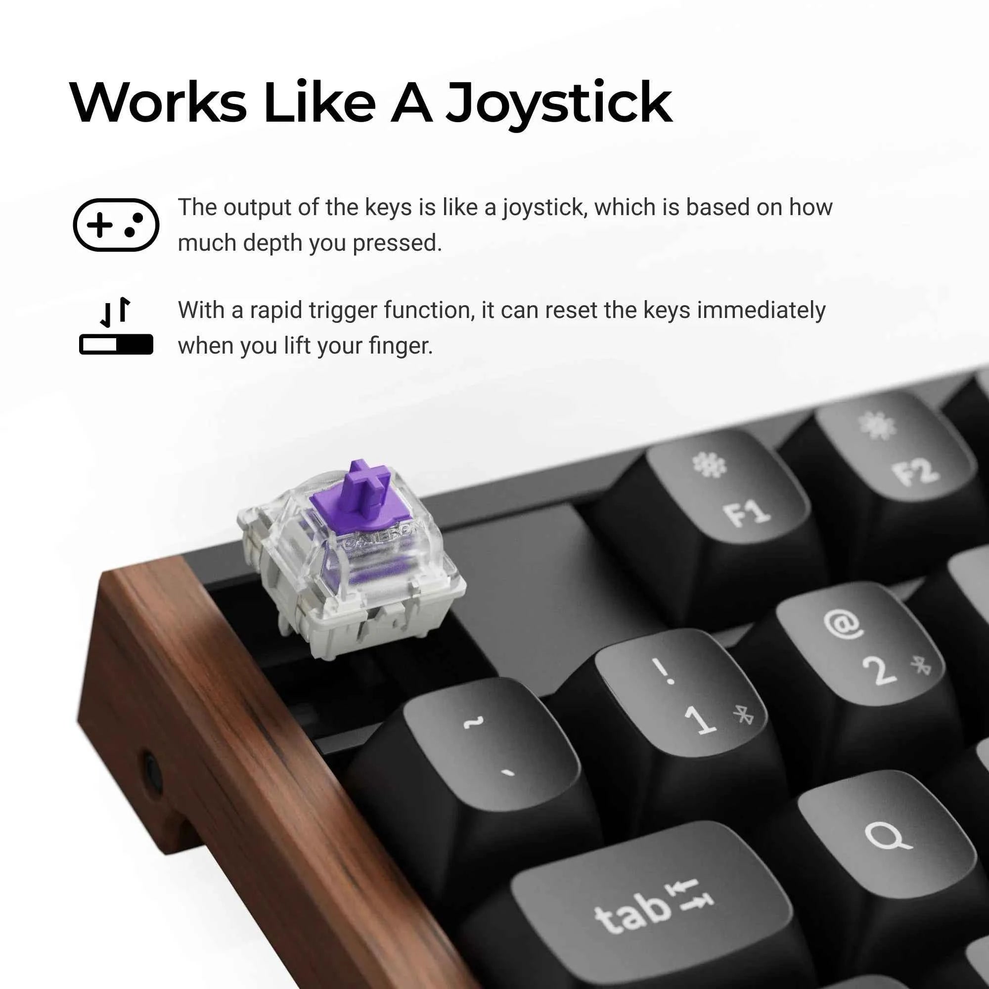 Keychron K10 HE — Magnetic Switch Wireless Mechanical Keyboard
