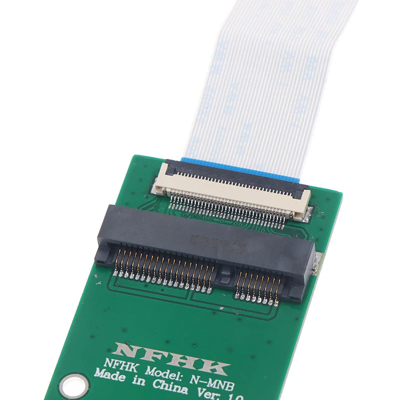 Mini PCIe WiFi Card To A+E E Key M.2 Network Adapter Extension Cable