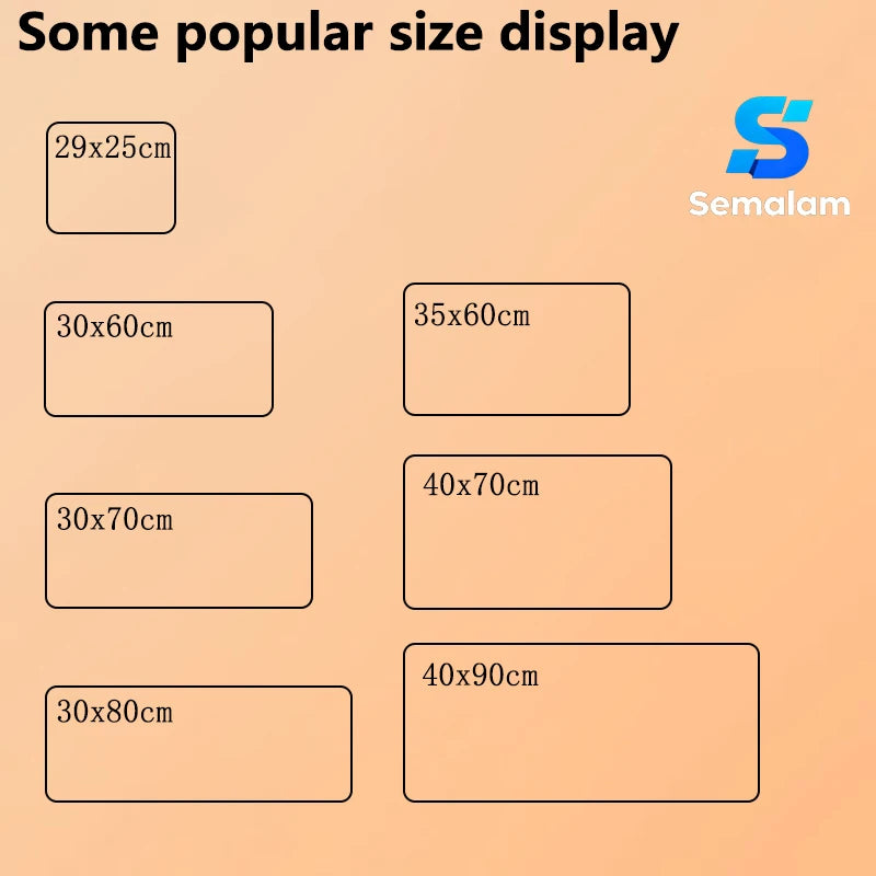 Customized Mouse Pad HD Print Large Playmat Gaming Custom Mat XXL Size Gamer Office Mousepad OEM Logo Bulk Dropshipping Desk Mat