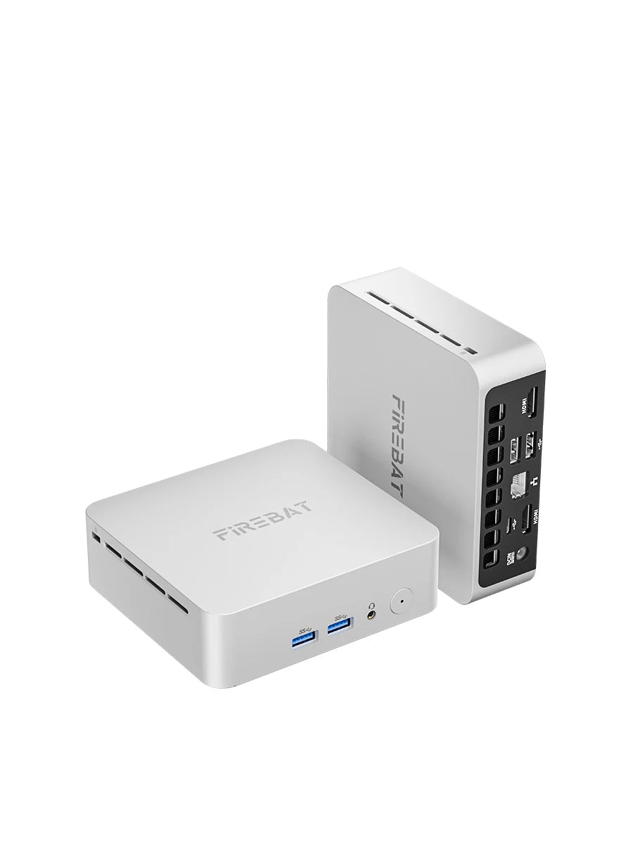 FIREBAT R2 Mini PC AMD Ryzen5 3500U DDR4 16GB RAM M.2 PCIe 512GB SSD WiFi5 BT4.2 1000M Lan Portable Windows11 Desktop Computer