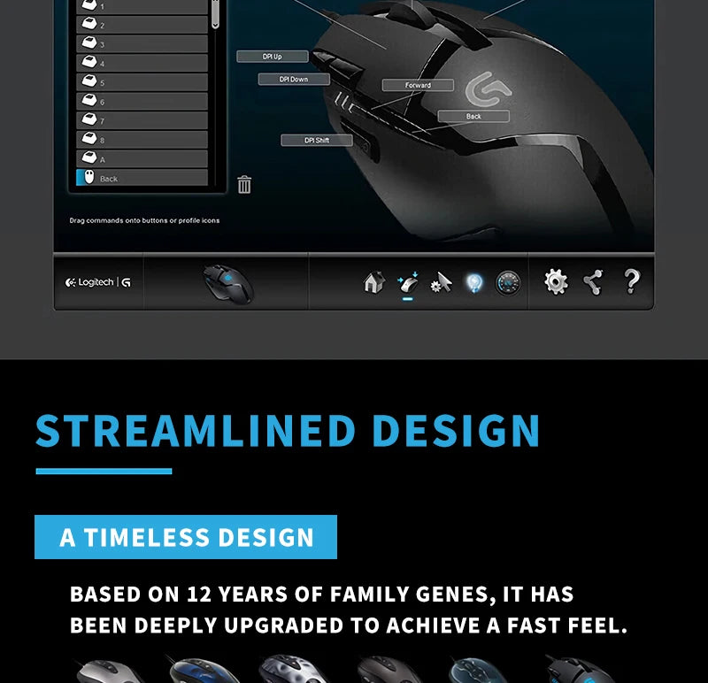 [Limited-time Discount] Logitech G402/M100R/G102 Gaming Mouse - The Perfect Time to Purchase!
