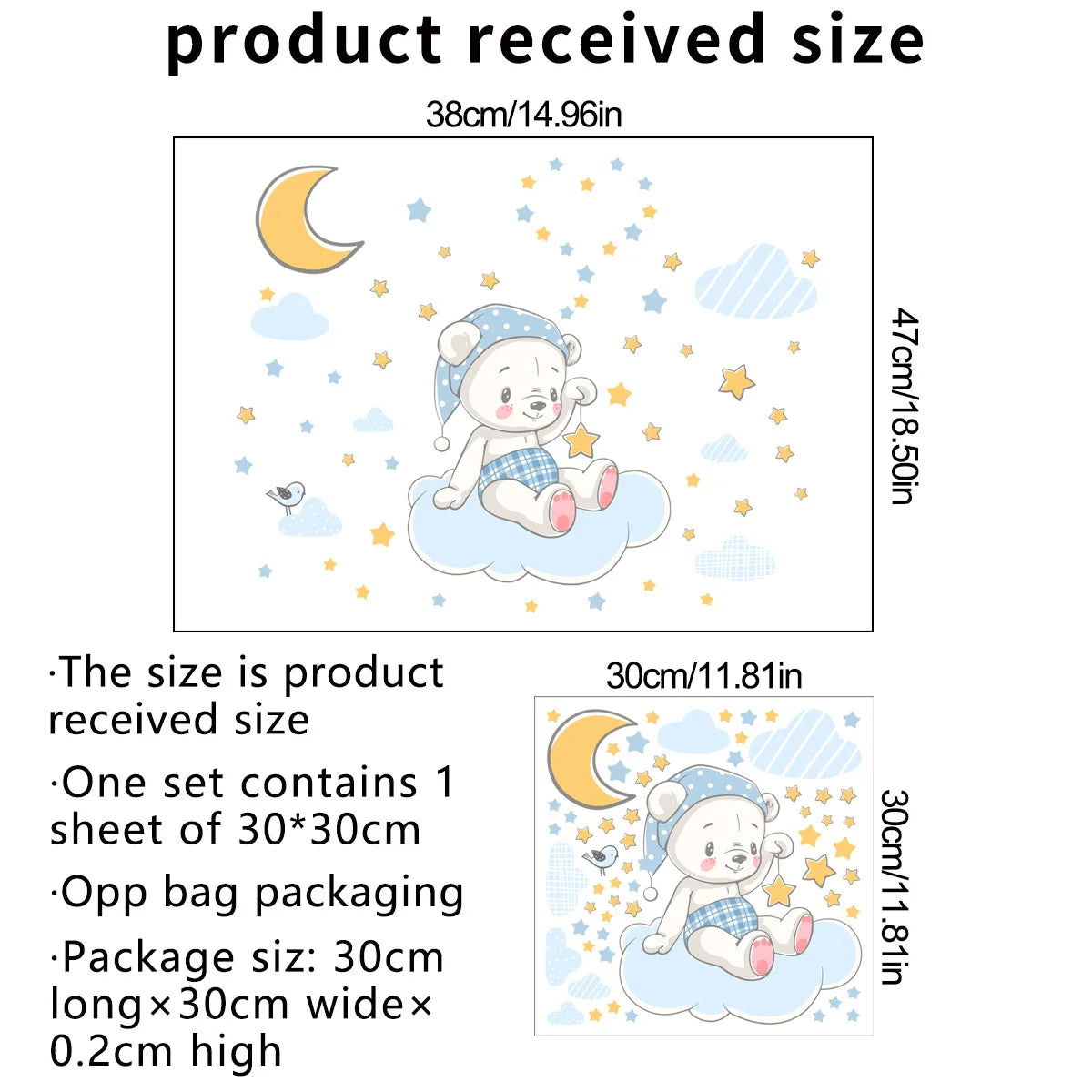 Cartoon Luminous Wall Stickers Glow In The Dark Fluorescent Rainbow Wall Decal For Kid Rooms Bedroom Ceiling Nursery Home Decor