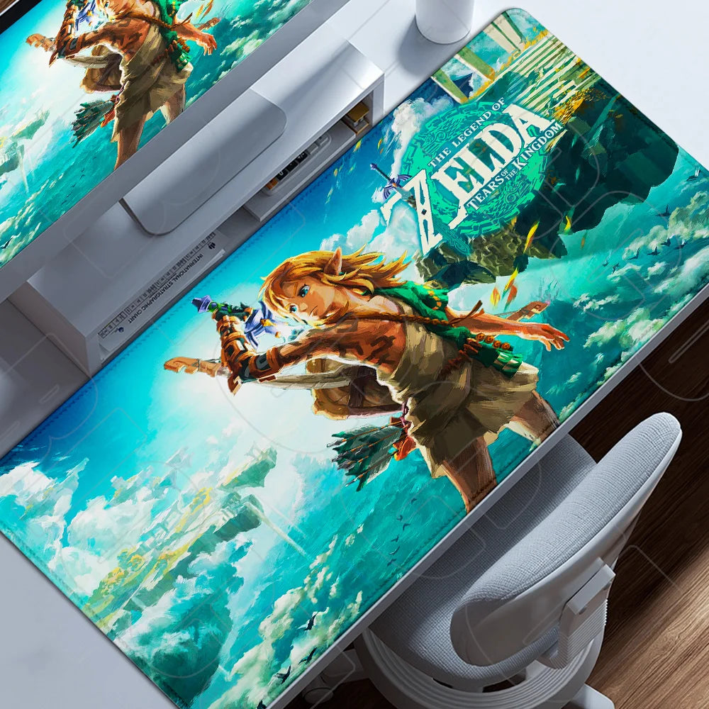 XXL HD Printing Zeldas of Legends Mouse Pad Maximum size 600x1200mm Keyboard Mousepad large Desk Mat PC Gamer Carpet Table pads