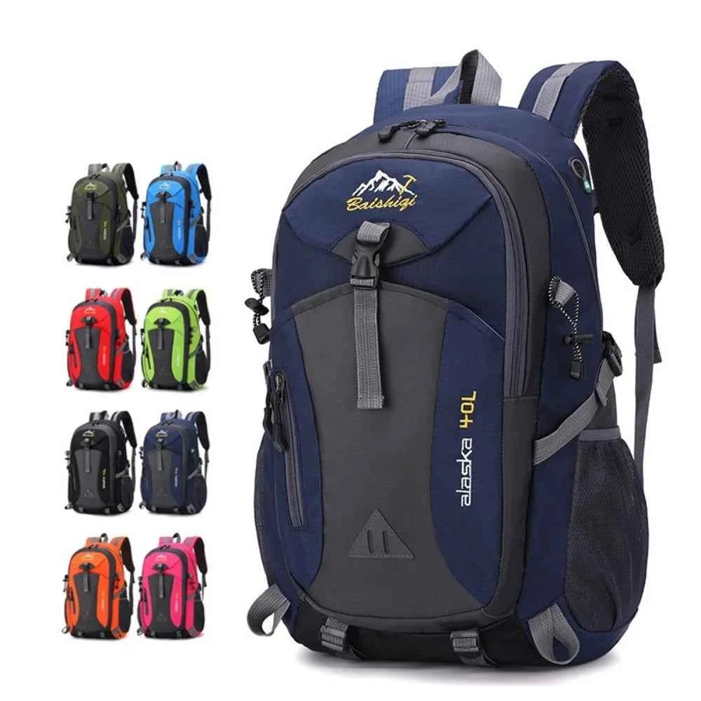Multifunctional Backpack Breathable Hiking Sports Backpack Large Capacity Backpack Polyester For Hiking Cycling Gym