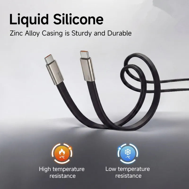 240W PD Type C Fast Charging Cable Foldable Bracket 2-in-1 Data Cable Phone Stand Charge Wire For iPhone Macbook Xiaomi Samsung