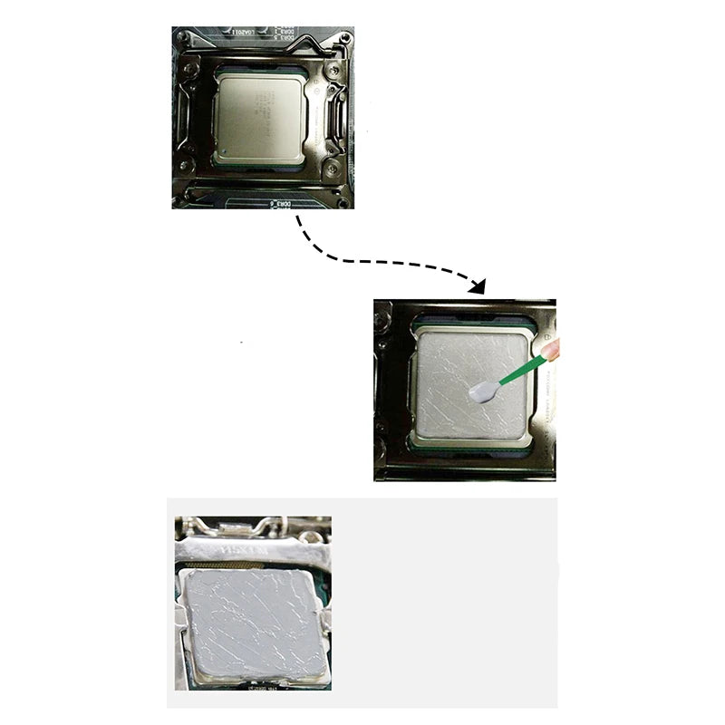 Coolcirc GD900 1g 7g 15g 30g Thermal Grease Paste Conductive High Performance Efficient heat 4.8W/M-K for CPU GPU