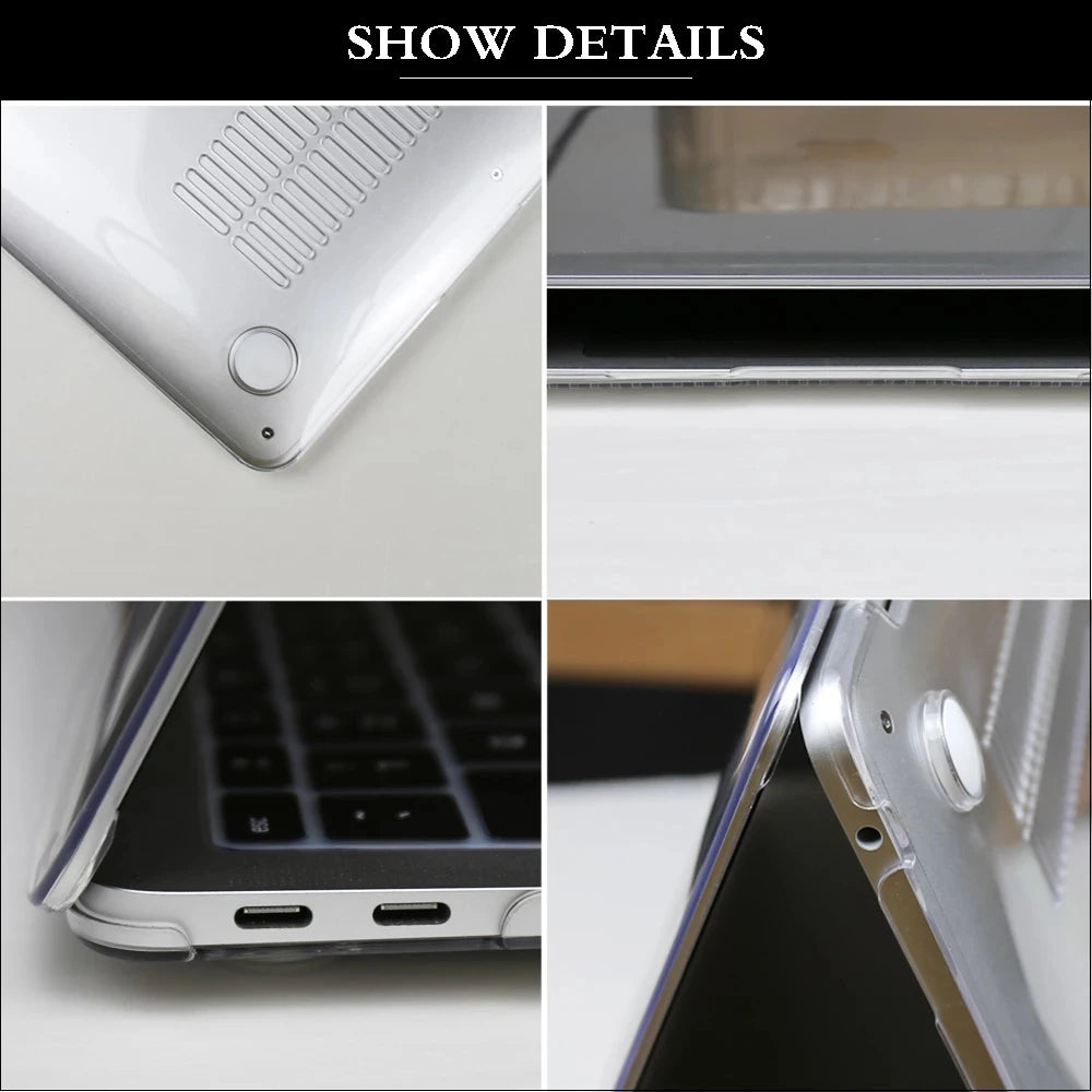 Laptop Case for MacBook Air/Pro 13–16 Inch (M1–M5, A18 Pro) – Protective Cover Sleeve for MacBook Air 13.6” 15.3” & Pro 14” 16”