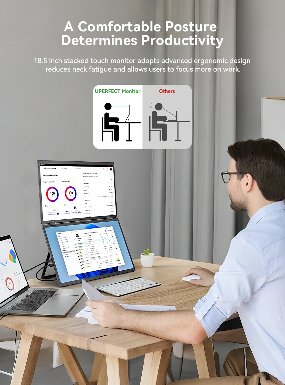UPERFECT Delta Max Touch 18.5