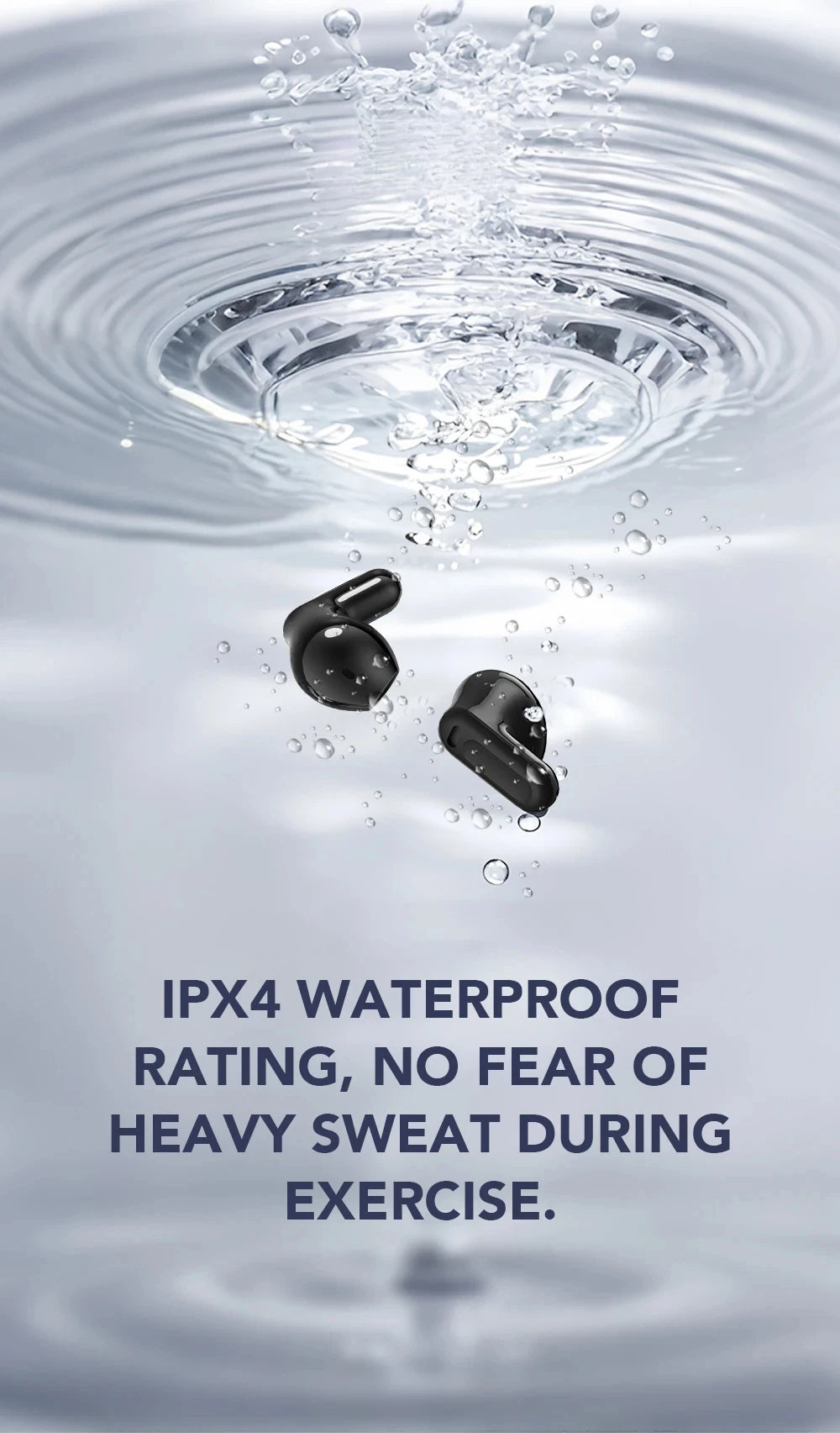 2026 New Bluetooth 6.0 Wireless Headset Translation Headset IPX4 Waterproof Grade And Long Battery Life.