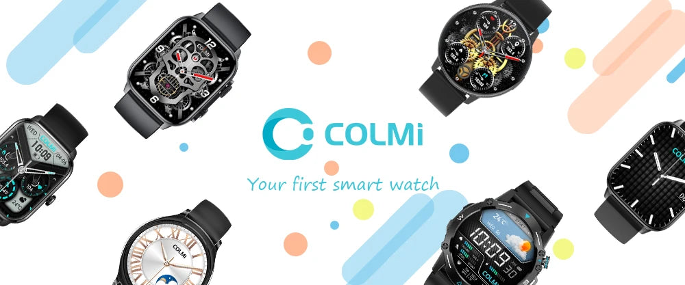 COLMI P80 Type-c Smartwatch Men Women Health Manager Bluetooth Call IP67 Waterproof Flashlight Smart Watch For Xiaomi iOS Phone