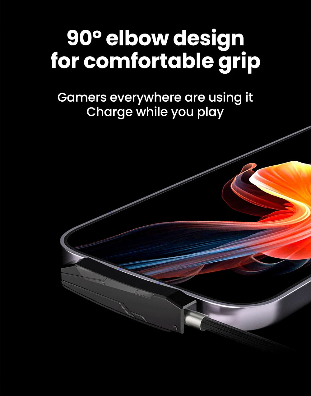 27W Lightning Fast Charging Cable PD Type-C to IOS Data Wire With Foldable Stand For iPhone 14 13 12 11 Lightning Charging Line