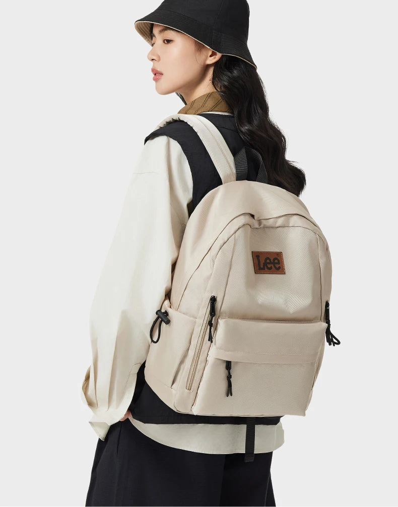 LEE Lightweight 16 Inch Laptop Backpack Women Man Oxford Middle High School Bag Large Capacity Teenage College Student Schoolbag