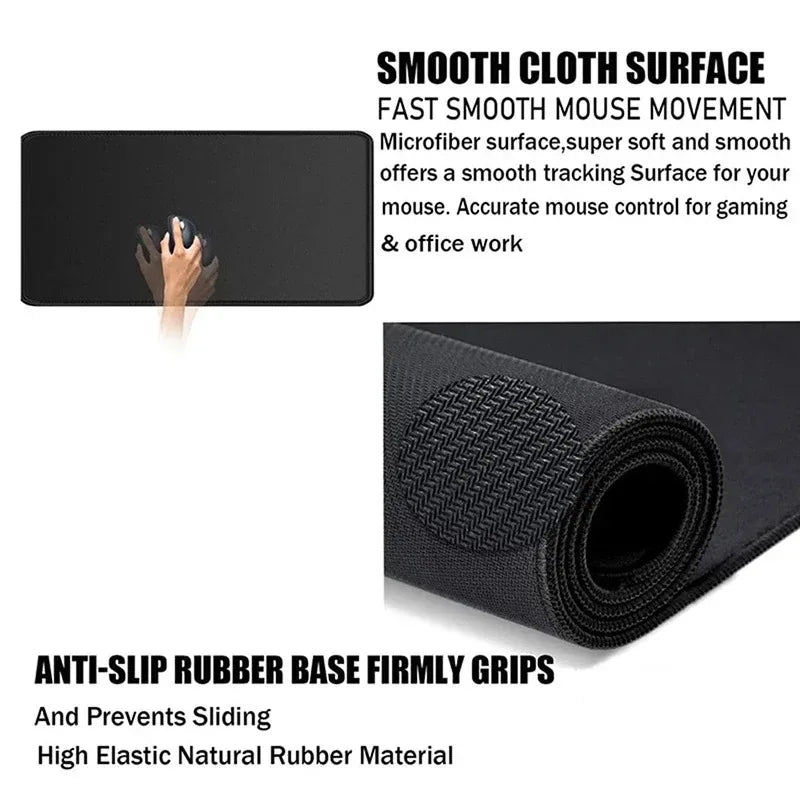 Computer Laptop Mouse Pad Office Women Large Minimalist Desk Mat Girls Gaming Mousepad Rubber Bottom Non-Slip Cushion 900X400 - WinSupport Tech