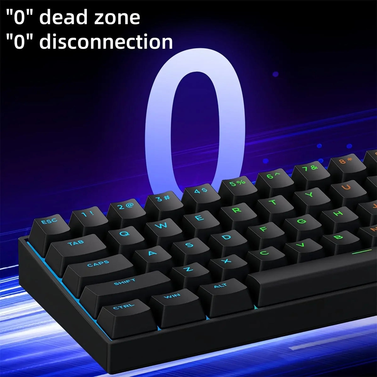 MCHOSE ACE68 Magnetic Keyboard Wired Mechanical ACE60 Pro for Gaming 0.01mm RapidTrigg 8000Hz SOCD/Rs 0.125ms 128K Sampling Rate