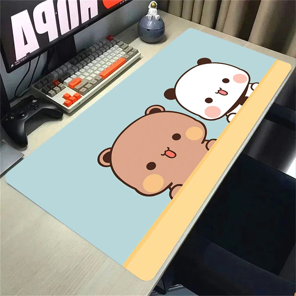 Bubu Dudu Gamer Deskmat Xxl Mouse Pad Anime Computer Table Mat Pc Gaming Accessories Mousepad Large Mats Office Mause Pads Setup