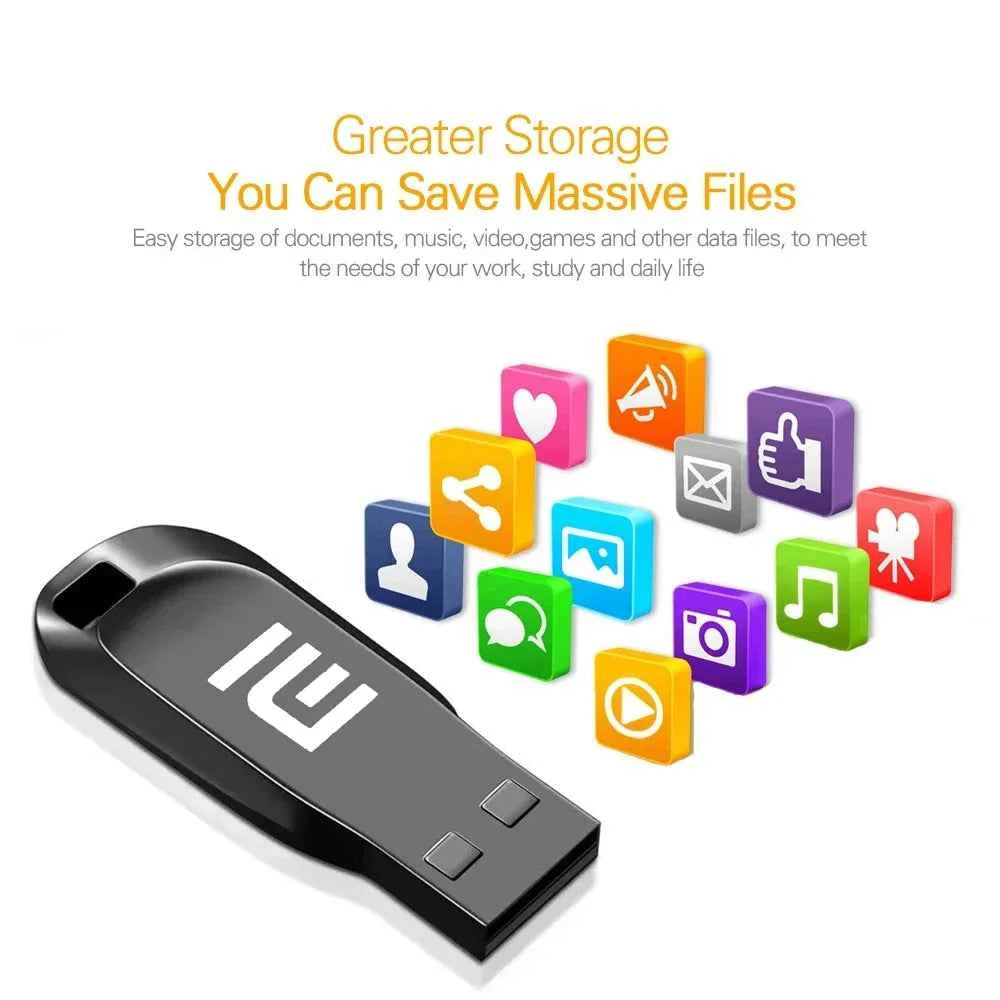 Xiaomi pendrive 3.2USB 2TB flash metal disk 1TB 512GB USB waterproof memory stick SSD unit, suitable for computer Disc buckle