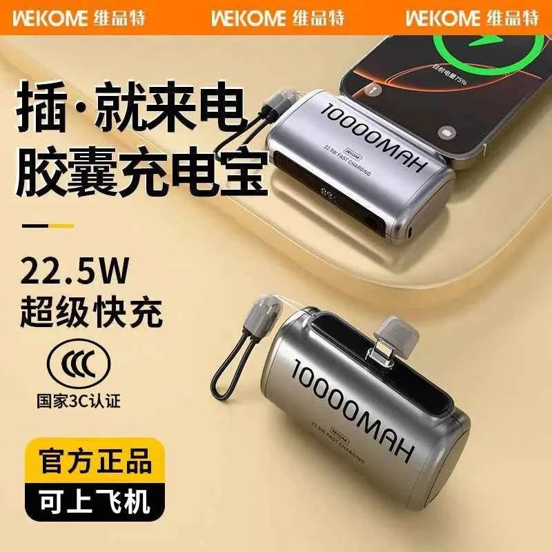 Mini PowerBank 10000mAh Spare battery Portable Charger Mobile External Battery Fast charging For iPhone Samsung Xiaomi