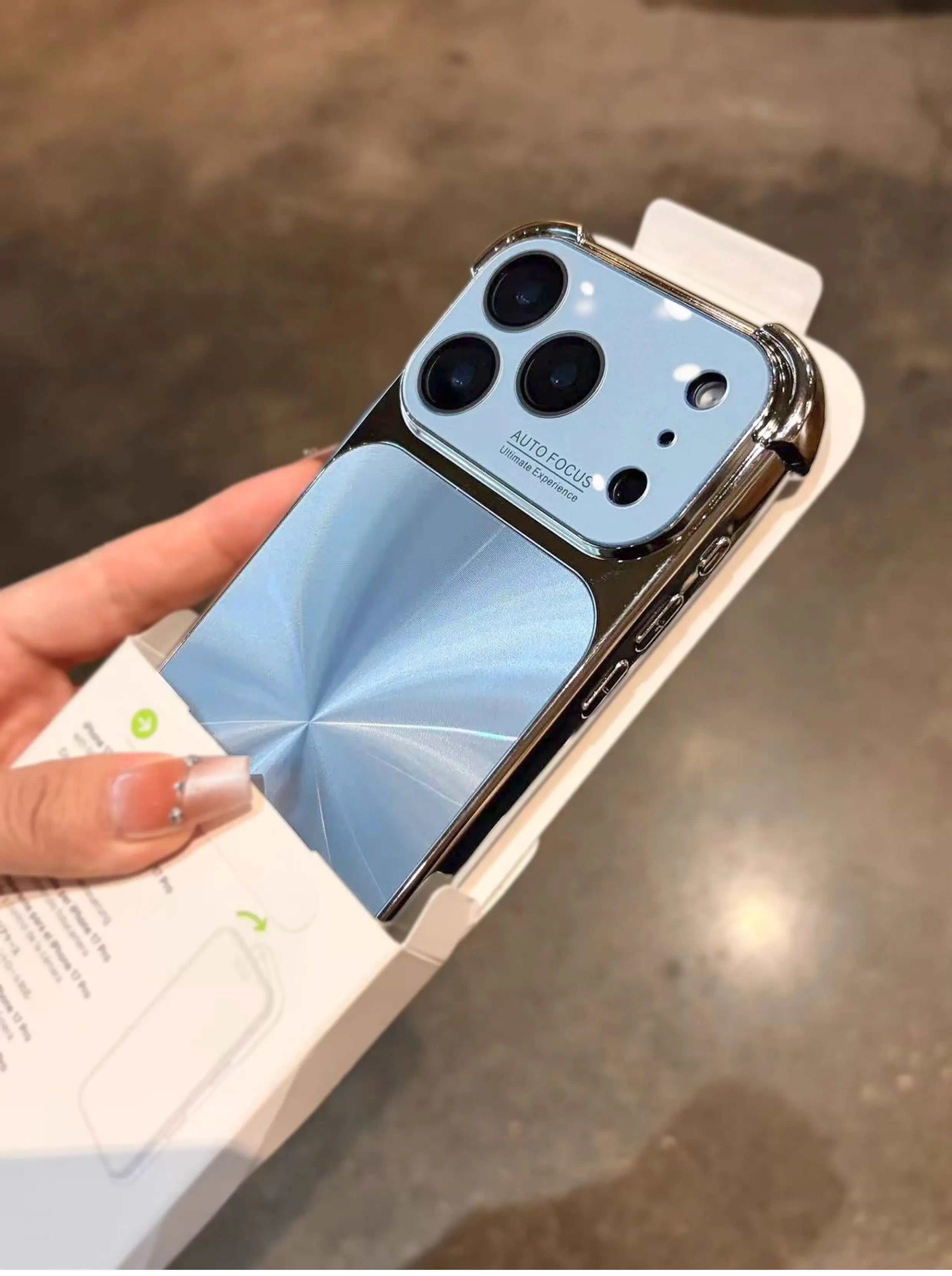 Luxury Plating CD Texture Laser Aesthetic Case For iPhone 17 Air 16 15 14 13 Pro Max Plus Dazzle Aurora Armor Shockproof Cover