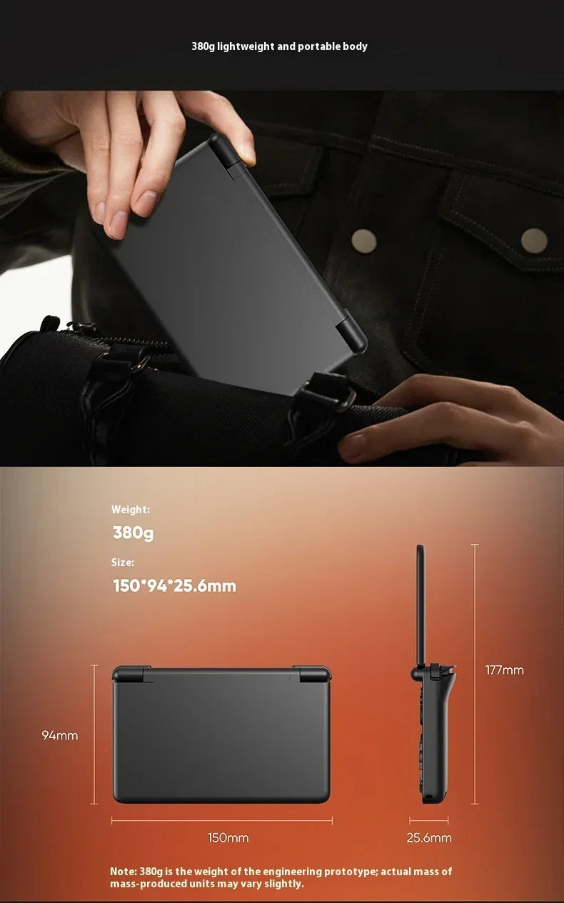 In Stock AYN Thor 6'' OLED Dual Screen Gaming Handheld Qualcomm Snapdragon CPU Android13 6000mAh Battery Hall Stick Game Console