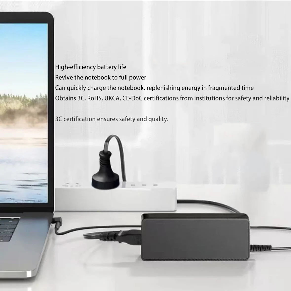 96W Universal AC Laptop Power Adapter 12V 15V 16V 18V 19V 4.5A 20V 24V Charger For Dell For Toshiba  ForAsus For Acer For Lenovo