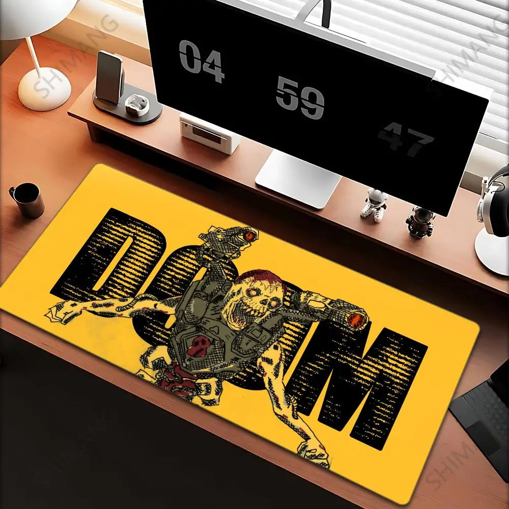 Gaming D-Dooms E-Eternals Mousepad 30x80cm Antislip Rubber Base MouseMat Gamer XXL Mause Carpet PC Thicken Table Pad for E-sport