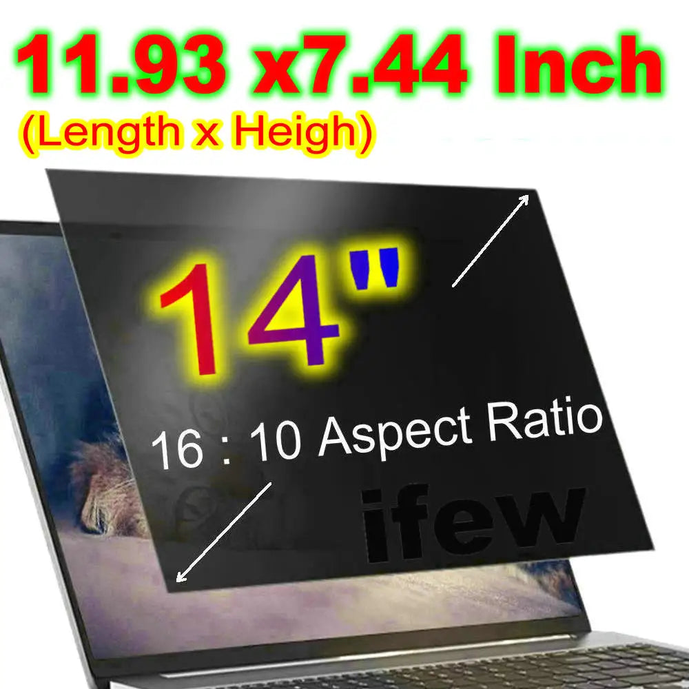 Anti-peeping Screen Protector For Laptop Computer 14 15.6 17 inch 12.5 13 17.3 inches Anti-spy/Glare Matte Film Privacy Filter