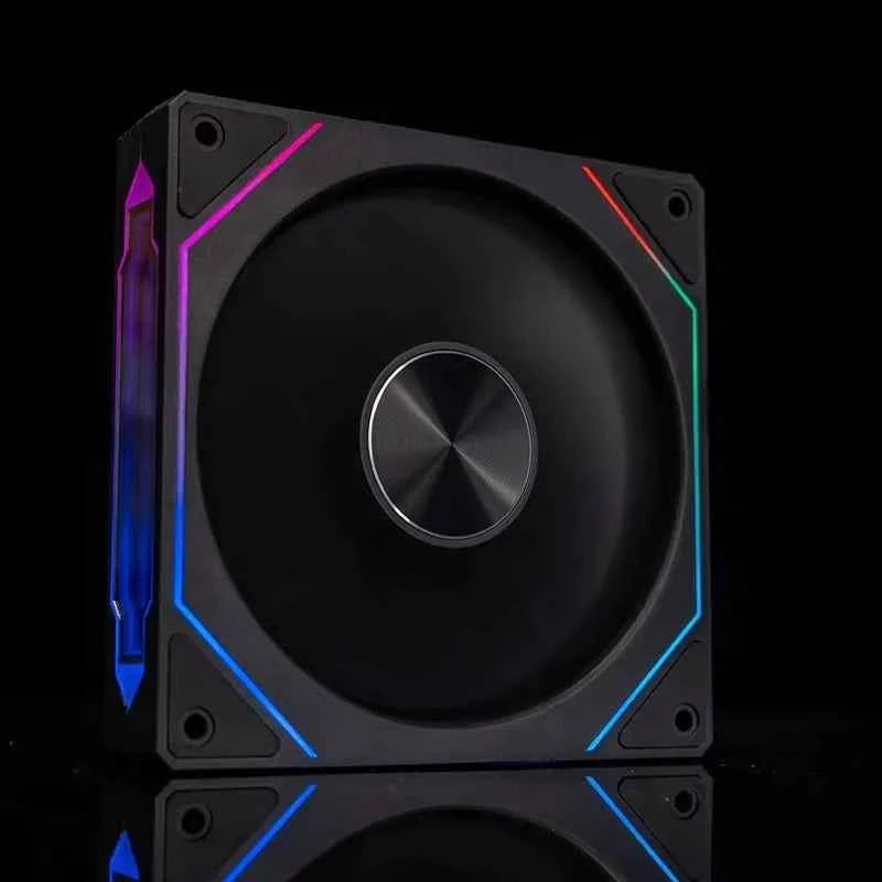 ICE Whale Prism 4RS ARGB PC Case Fan 120mm Infinity Mirror Design Motherboard Lighting Sync 4PIN PWM CPU Fan